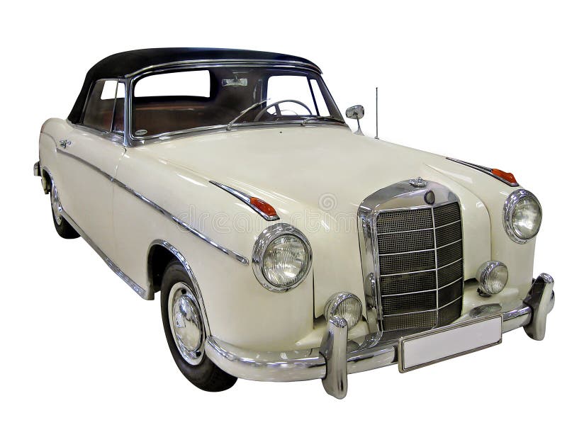 Retro car. stock photo