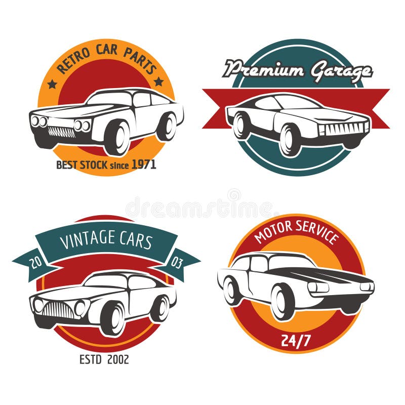 Car Logo Automotive Shop Icon Stock Vector - Illustration of furious ...