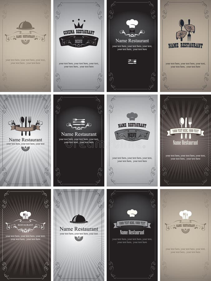 Retro cards royalty free illustration Retro cards royalty free illustration