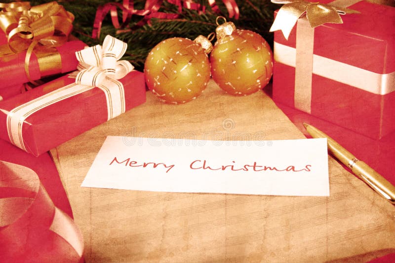 Retro Christmas Card