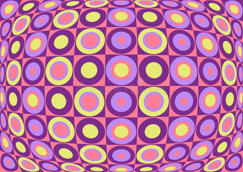 Retro colorful pattern. Vector