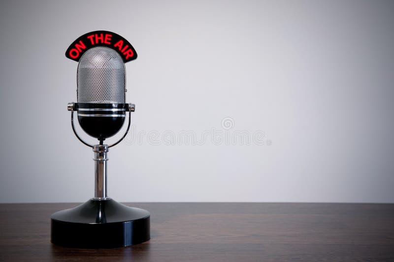 Retro Desk Microphone