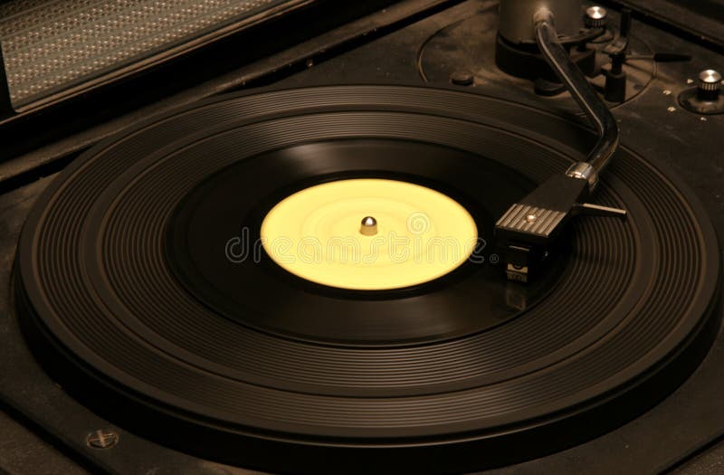 Retro dj s mixer stock image. Image of hands, equipment 5356735