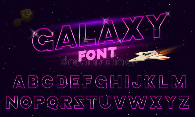 retro doopvont van het de jaren '80 de purpere neon Futuristische chroombrieven Helder Alfabet op donkere achtergrond Licht Symbo royalty-vrije illustratie retro doopvont van het de jaren '80 de purpere neon Futuristische chroombrieven Helder Alfabet op donkere achtergrond Licht Symbo royalty-vrije illustratie