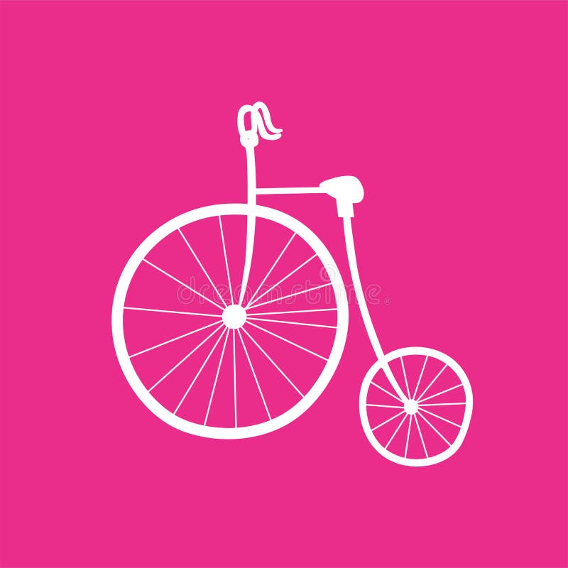 fahrrad gemalt einfach