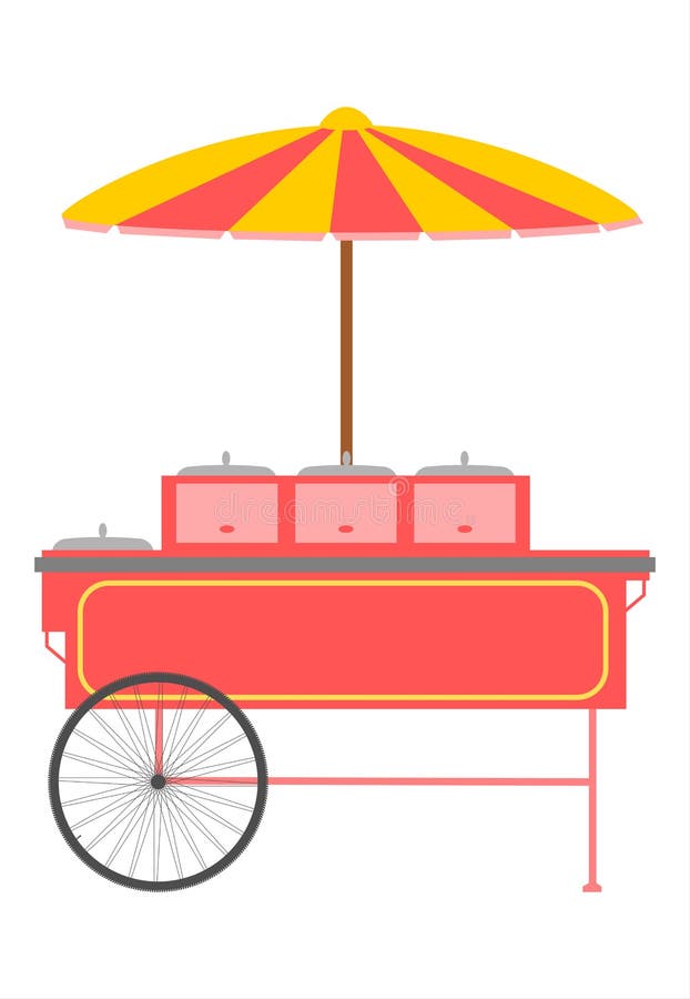 Download Fast food trolley. stock photo. Image of product, consumer - 29970476