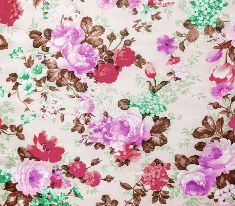 flower material style