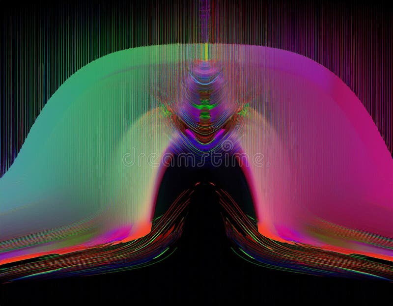 Retro Futuristic Background in a Dynamic Design royalty free stock images