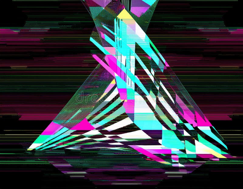 Retro Futuristic Background in a Dynamic Design stock image