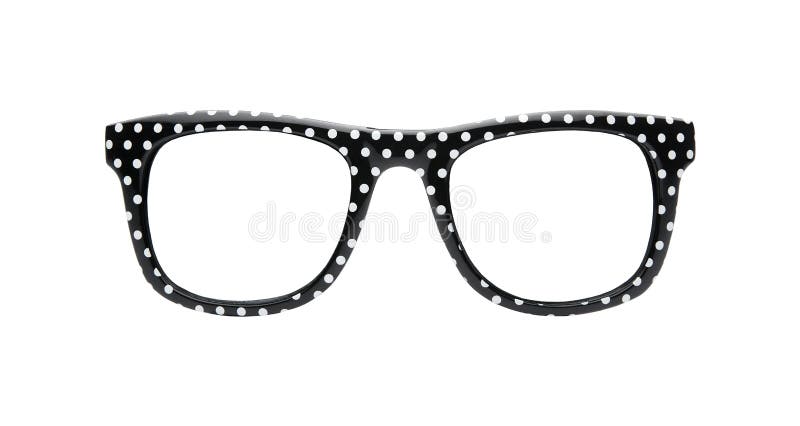 Retro glasses isolated on white stock photography Retro glasses isolated on white stock photography
