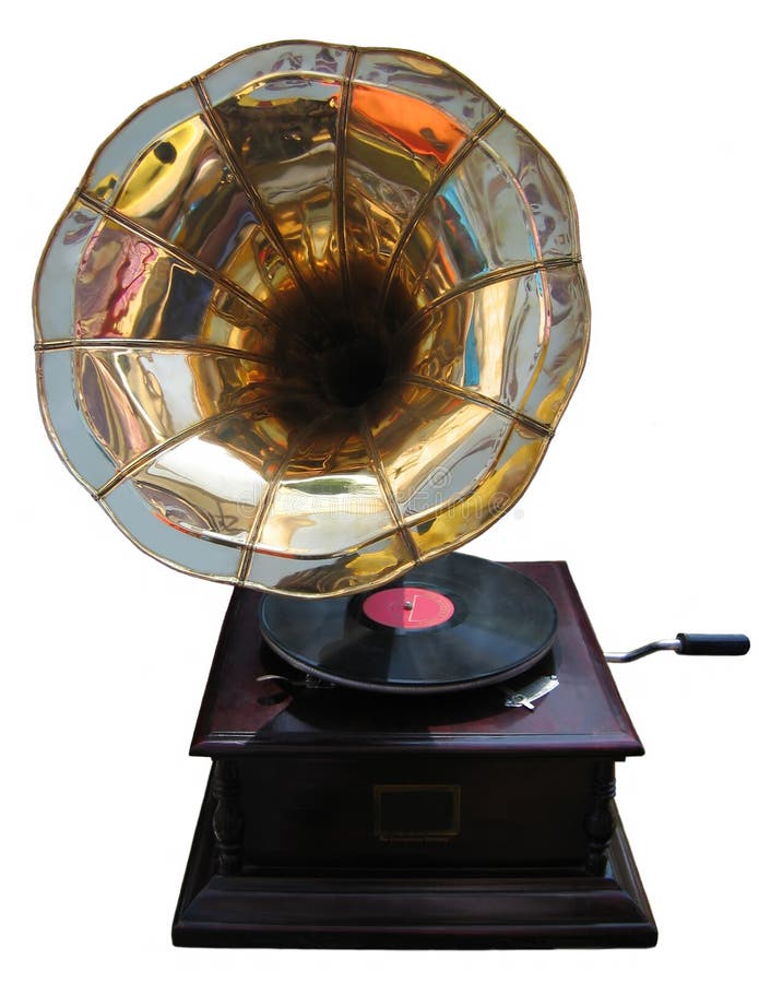 Retro grammofoon.