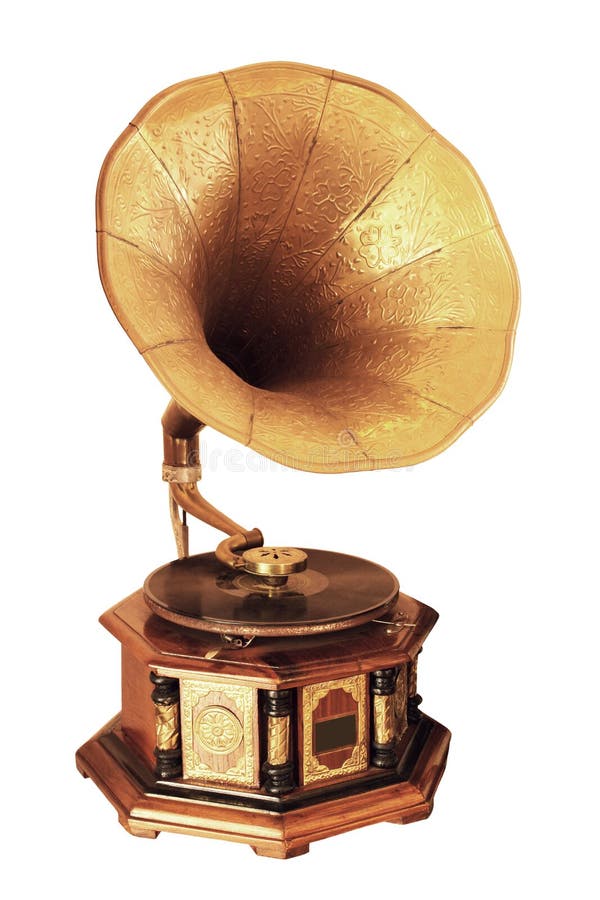 Retro gramophone