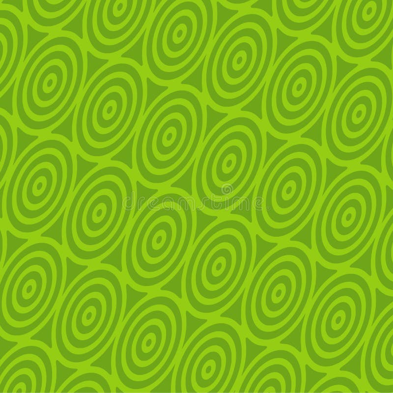 Retro Green Spiral Background