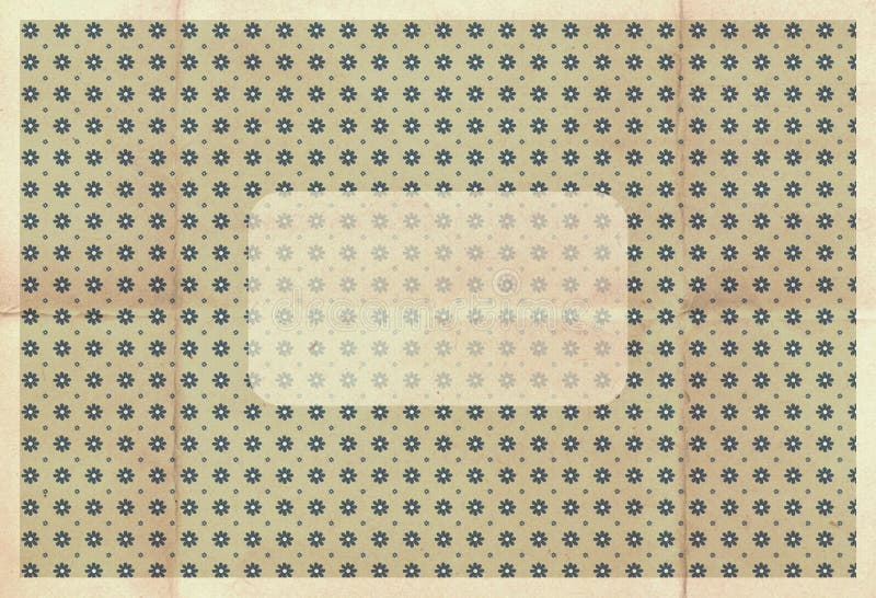 Retro greeting card template