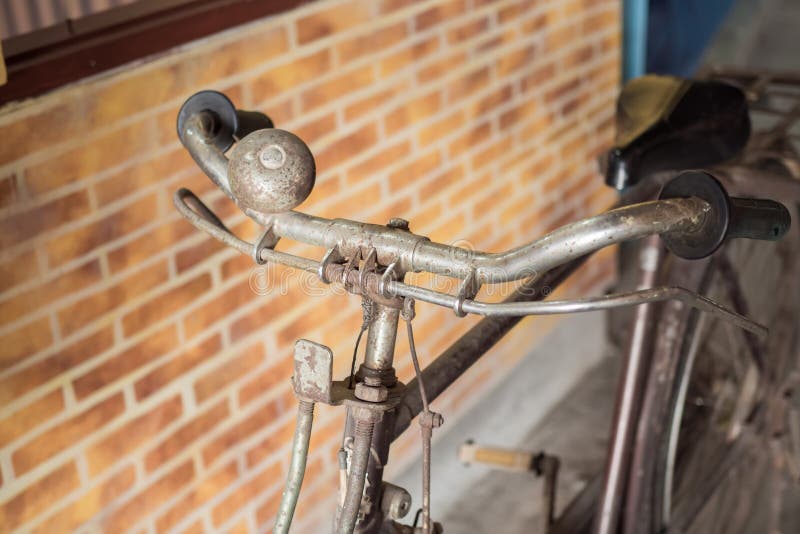 Retro handlebar bicycle stock image. Image of transportation 108239573