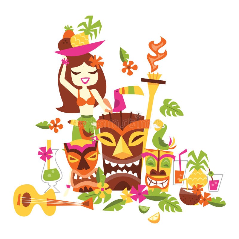 Tropical Retro Tiki Luau Party Invitation Stock Illustrations – 20 Tropical  Retro Tiki Luau Party Invitation Stock Illustrations, Vectors & Clipart -  Dreamstime
