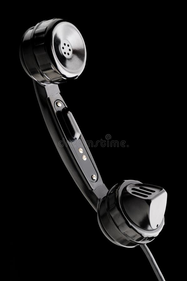Retro headset stock photo. Image of telephone, communications 23698292