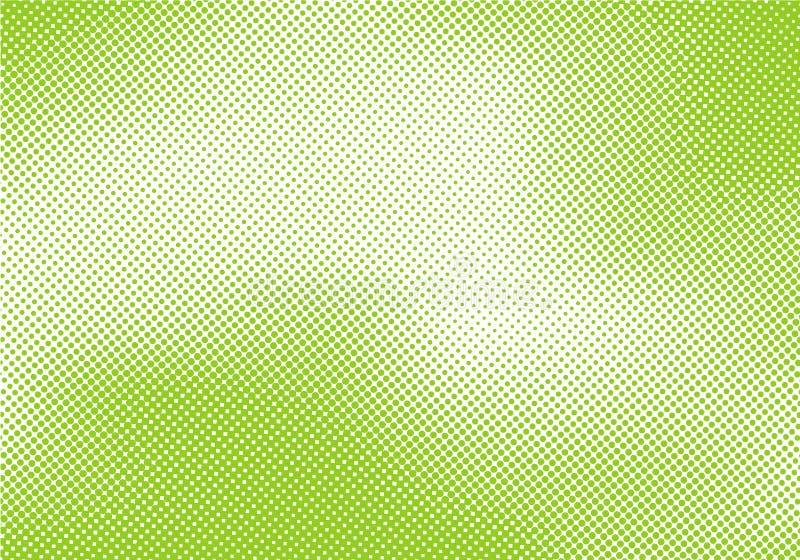 Abstract bright green pop art retro background with halftone comic style texture. Vector illustration. Abstract bright green pop art retro background with halftone comic style texture. Vector illustration