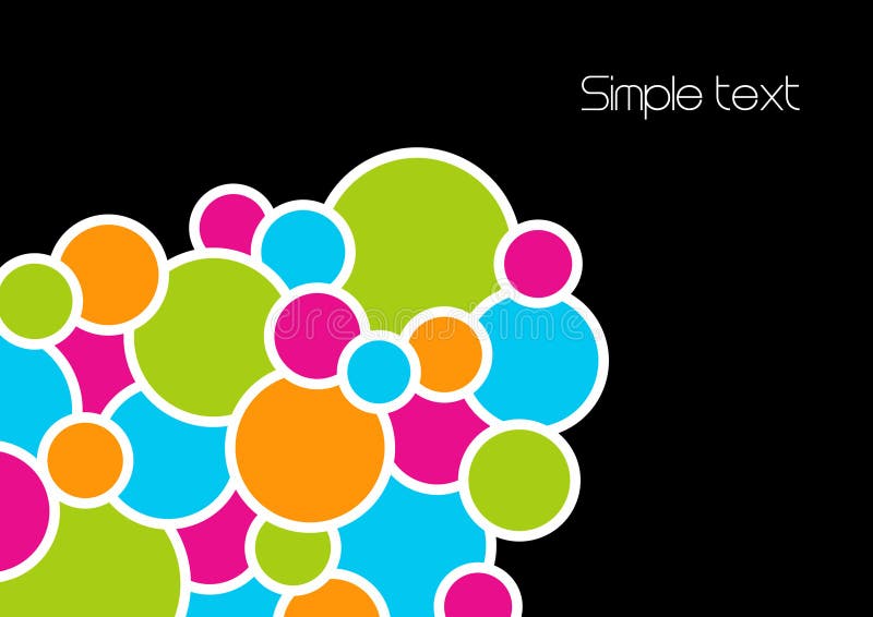 Immagine astratta stile retrò. Vettore royalty illustrazione gratis