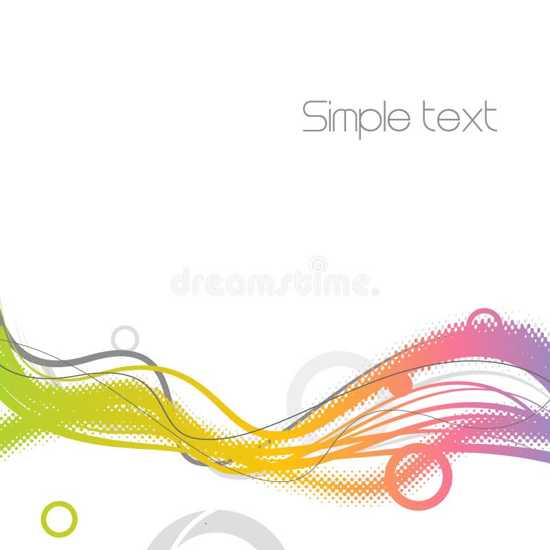 Immagine astratta stile retrò. Vettore royalty illustrazione gratis