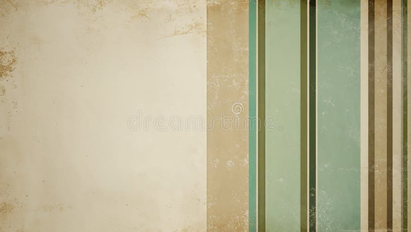 Retro Inspired Background with Geometric Stripes and Vintage Texture stock image