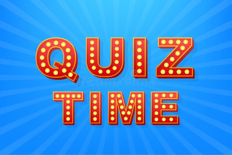 Quiz time banner. The concept is the question with the answer. Vector  illustration. 29954873 Vector Art at Vecteezy