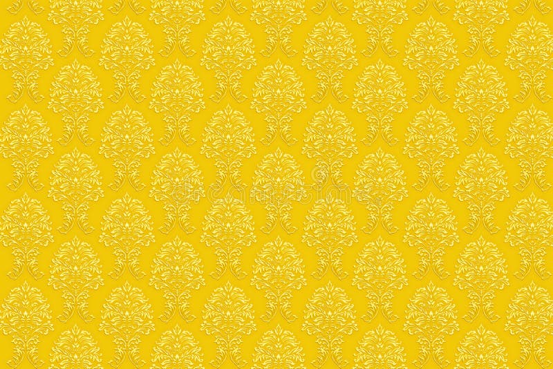 Retro Luxury Gold Wallpaper Stock Illustration - Illustration of  decoration, pattern: 12106804