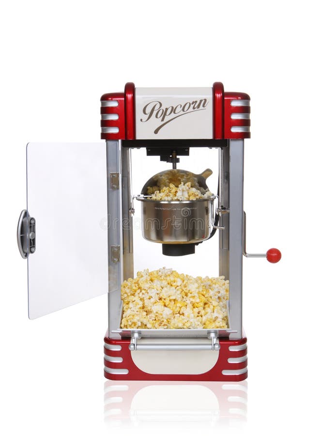 Retro macchina del popcorn