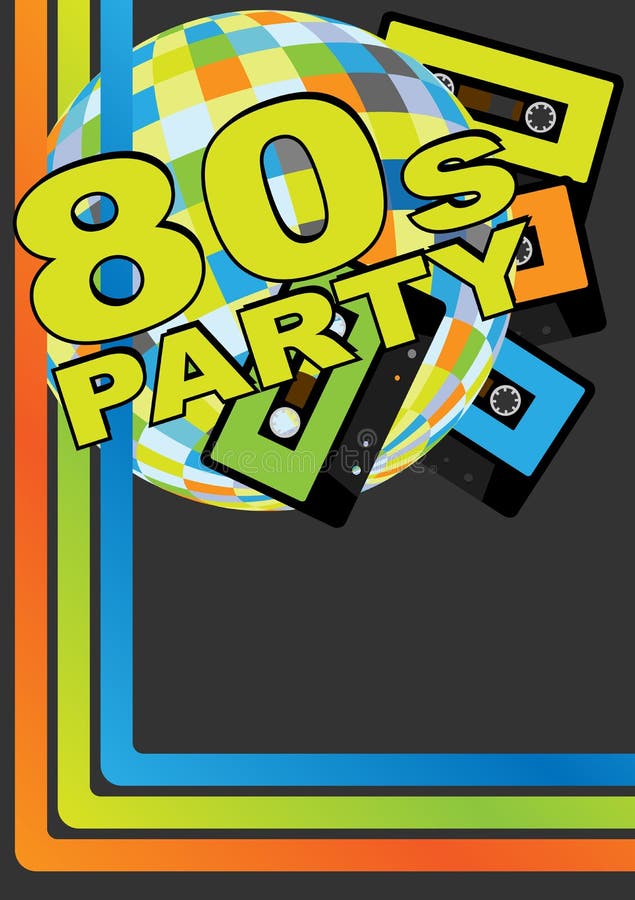 Retro Party Background stock illustration. Illustration of retro 20691470