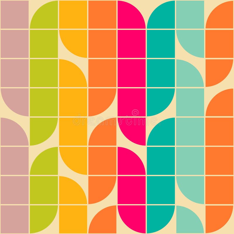 Retro pattern vector illustration