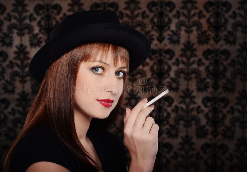 Retro portrait stock images Retro portrait stock images