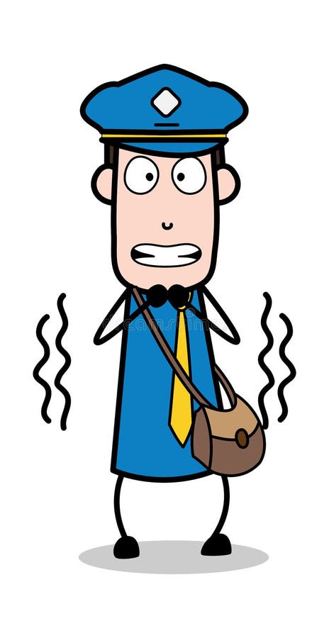 Shivering - Postman Cartoon Courier Guy Vector Illustration Stock Illustration - Illustration of employee, post: 148855072 Shivering - Postman Cartoon Courier Guy Vector Illustration Stock Illustration - Illustration of employee, post: 148855072