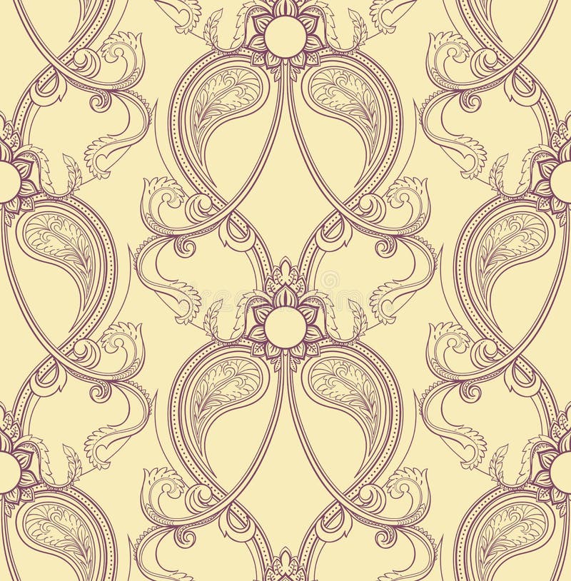 Retro purper patroon vector illustratie Retro purper patroon vector illustratie