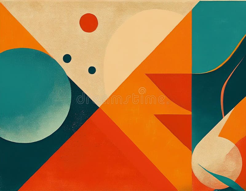 Retro Risograph Abstract Background royalty free stock images