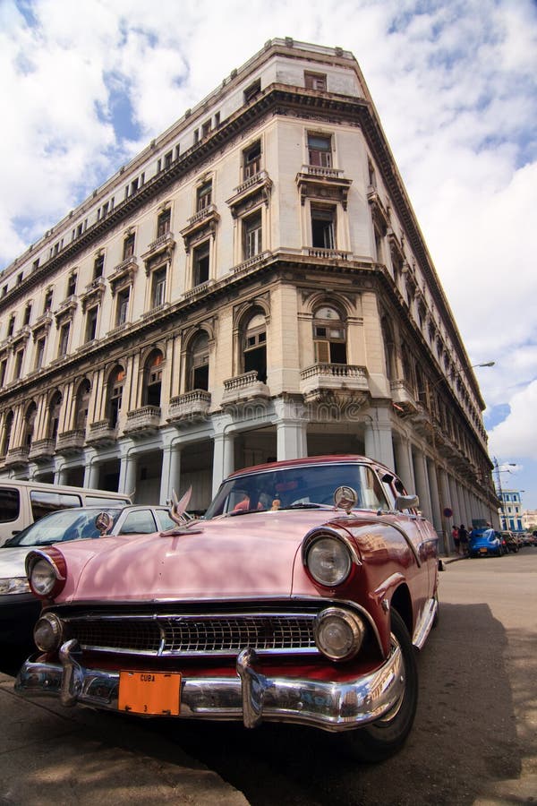 Retro- Rollen in Havana