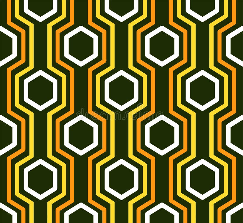 Retro seamless pattern royalty free illustration