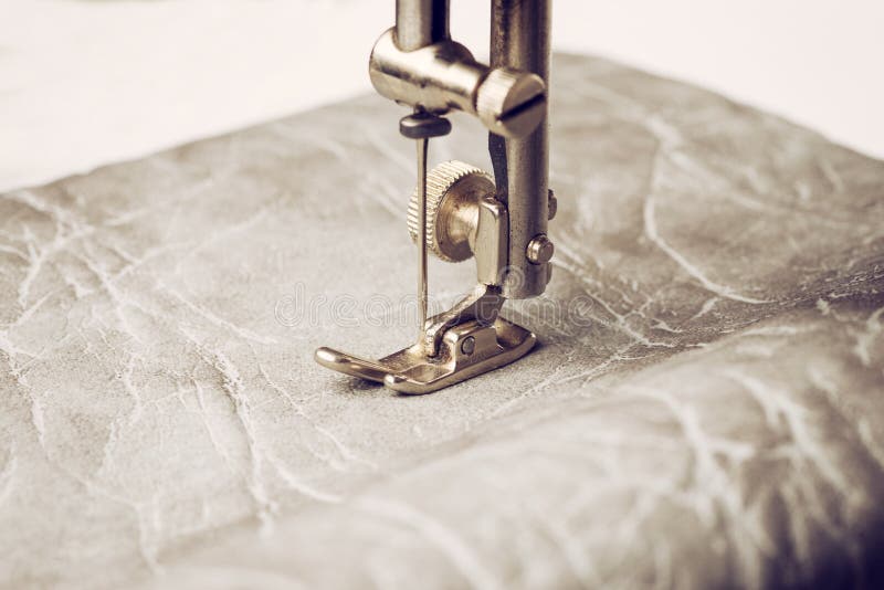 Retro Sewing Machine Needle Stock Photo Image of business, tailor