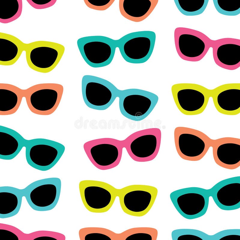 Retro sunglasses stock vector. Illustration of elegance 121921133