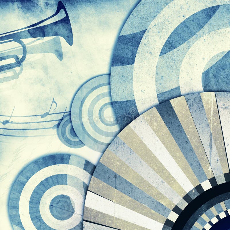 retro trumpet för bakgrund stock illustrationer retro trumpet för bakgrund stock illustrationer