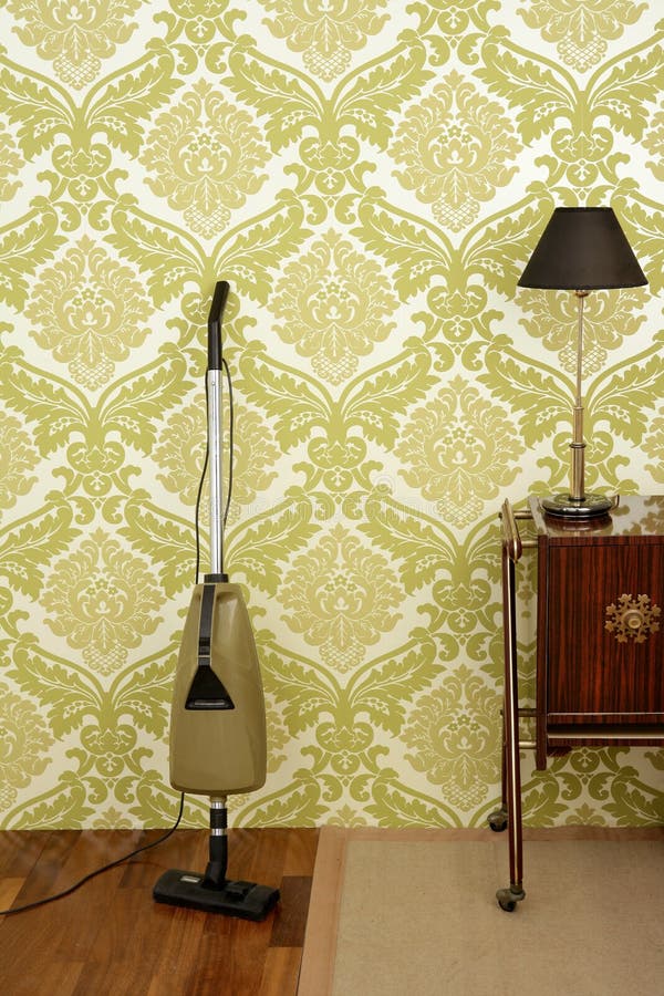 Retro vacuum cleaner vintage sixties wallpaper stock image Retro vacuum cleaner vintage sixties wallpaper stock image