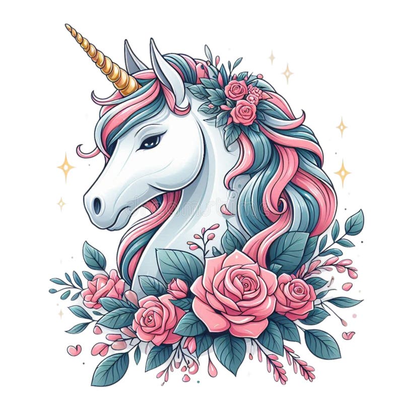 Vintage Cute Unicorn Face Shirt - Retro Unicorn Vintage Cute Unicorn Face Shirt - Retro Unicorn