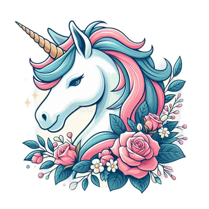 Vintage Cute Unicorn Face Shirt - Retro Unicorn Vintage Cute Unicorn Face Shirt - Retro Unicorn
