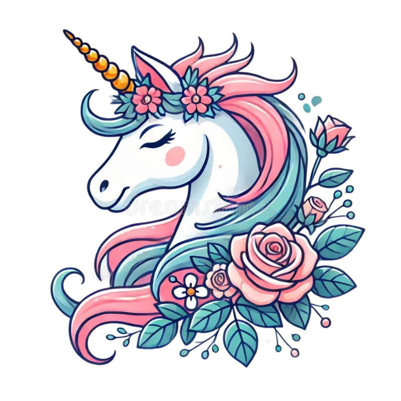 Vintage Cute Unicorn Face Shirt - Retro Unicorn Vintage Cute Unicorn Face Shirt - Retro Unicorn