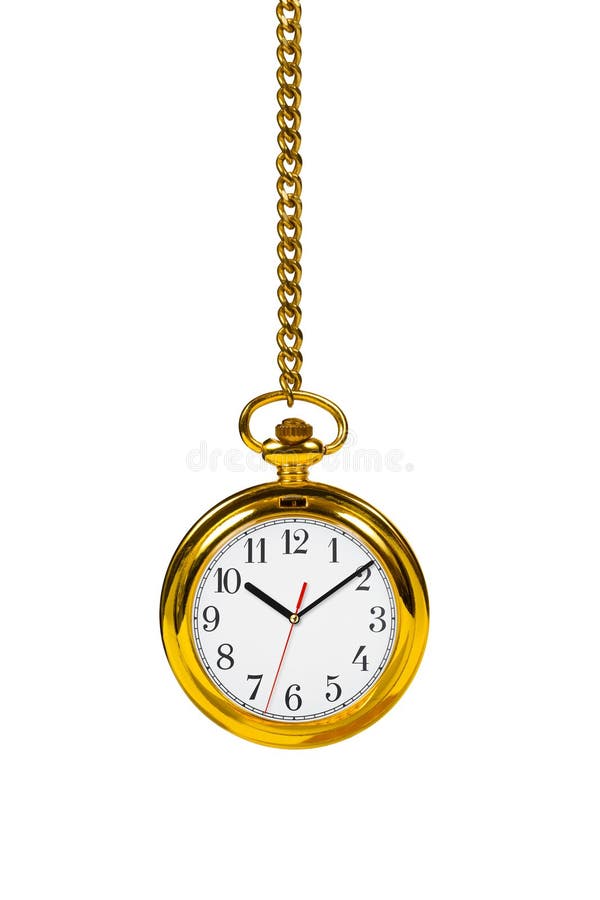 Retro watch stock image