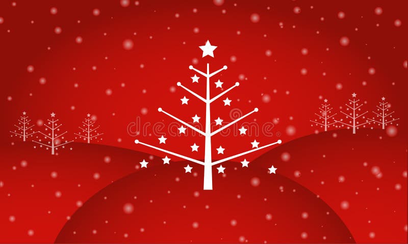 Retro- Weihnachten stock abbildung Retro- Weihnachten stock abbildung
