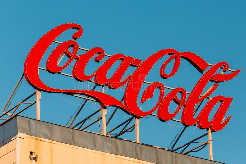 Vintage Coca Cola Schild Zur Weihnachtsfeier In Seaworld 1 Redaktionelles Bild Bild Von Seaworld Coca 155823555
