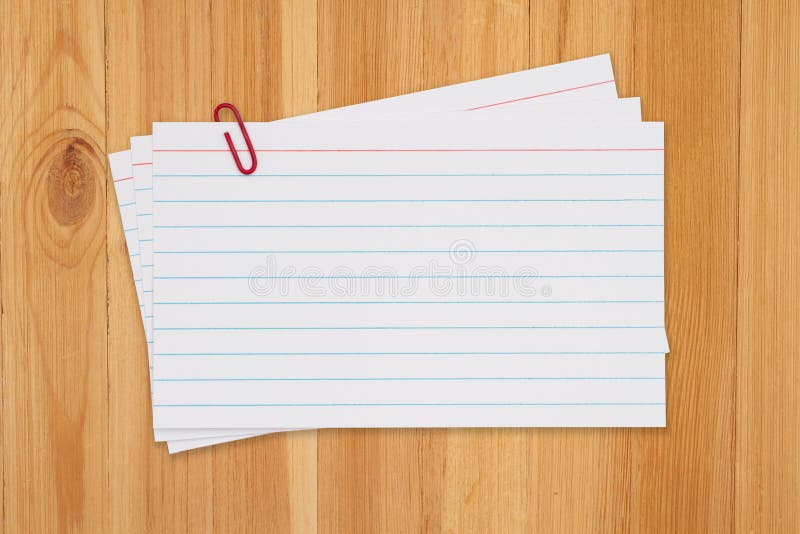 Index Cards Stock Photo - Download Image Now - Index Card, White