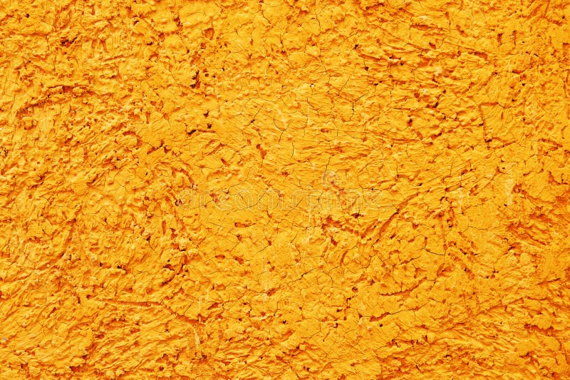 Retro Yellow Concrete Wall Background Stock Image Image of antique