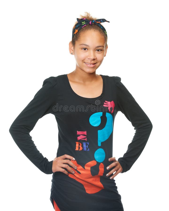 Rettet einen natürlichen Schöpfer. Studioaufnahme eines jungen Mädchens in Weiß isoliert. stockfoto