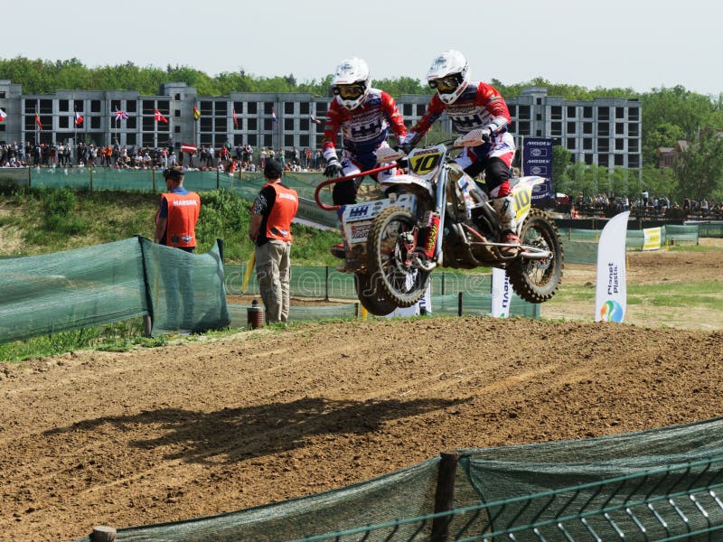 Reuni?o do motocross do side-car do enduro de Sportbike que compete a competi??o imagens de stock Reuni?o do motocross do side-car do enduro de Sportbike que compete a competi??o imagens de stock